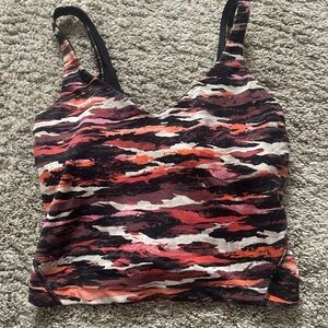 LULULEMON MULTICOLOR CAMO ALIGN TANK